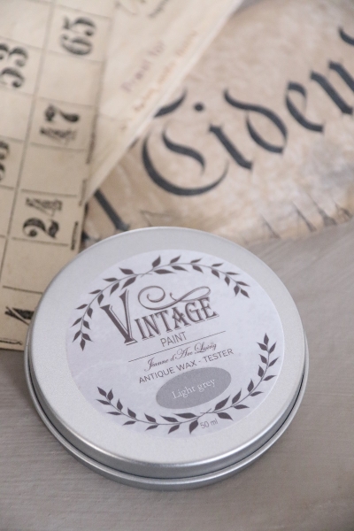 Jeanne d'Arc Living 50 ml Antique Wax Light grey - Vintage Paint Antikwachs